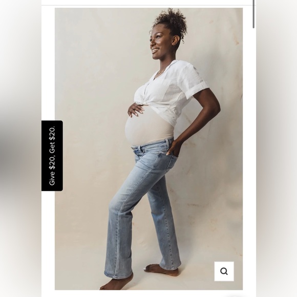 maternity flare jeans